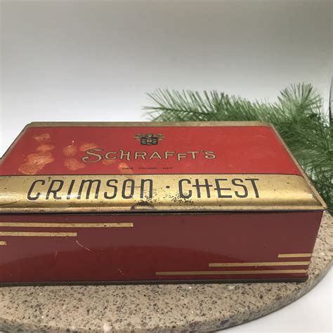 Vintage Metal Candy Boxes for sale 